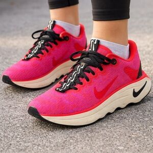 Nike Journey Run Running Shoes Bright Crimson Pink Women’s 8